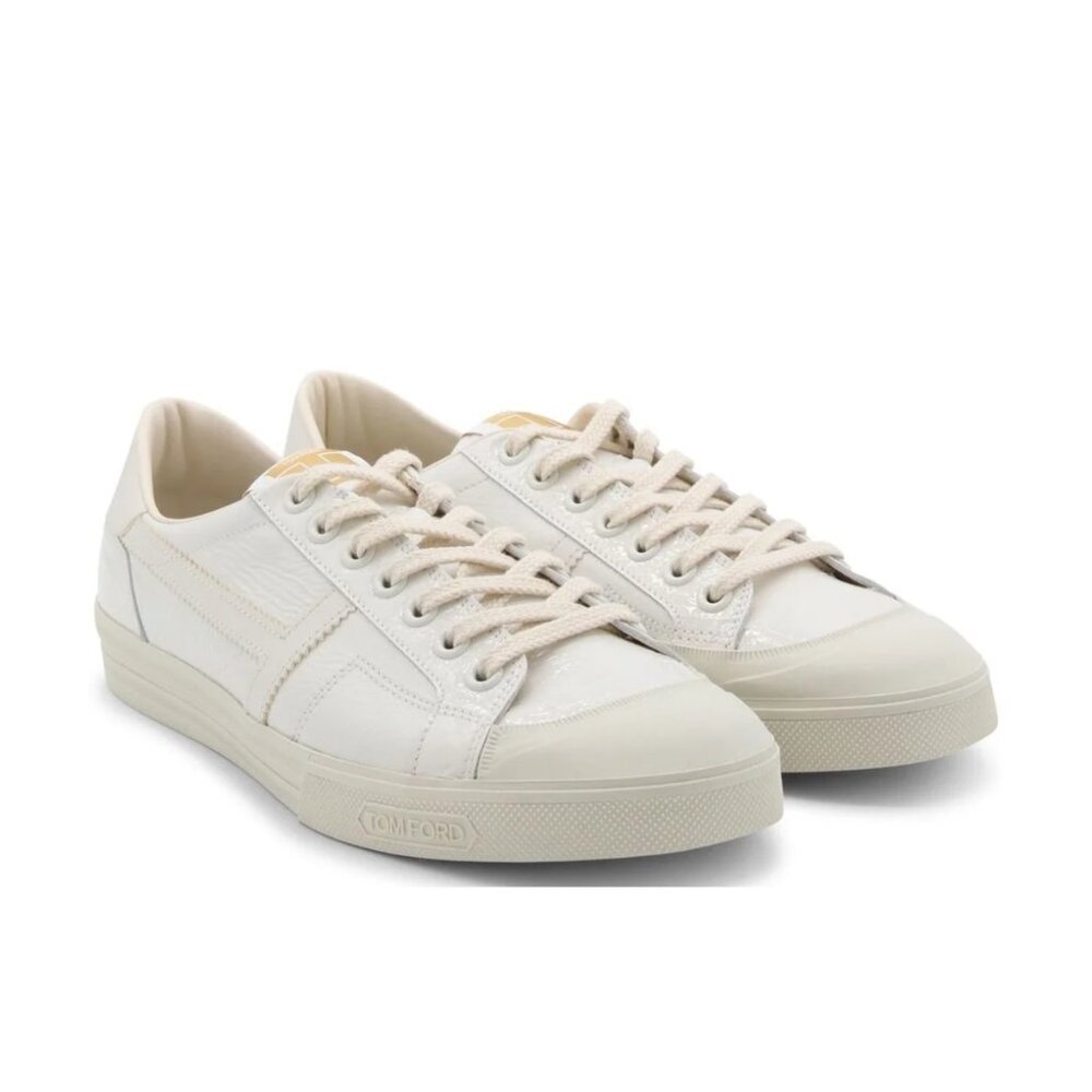 Tom Ford | Jarvis Low Top Sneakers in Textured Patent Leather